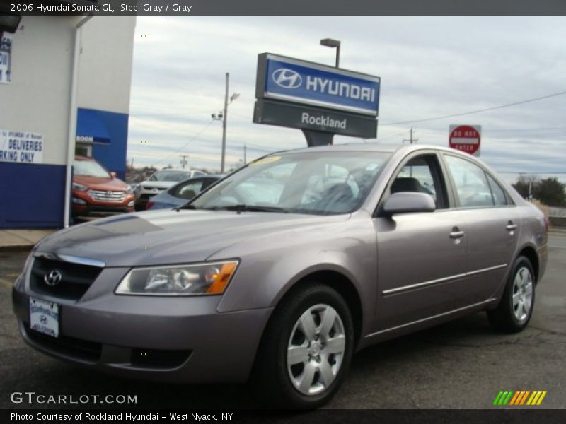 Steel Gray / Gray 2006 Hyundai Sonata GL