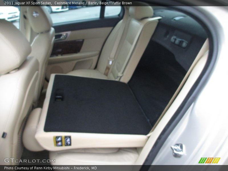 Cashmere Metallic / Barley Beige/Truffle Brown 2011 Jaguar XF Sport Sedan