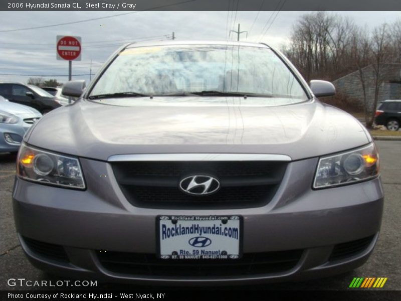 Steel Gray / Gray 2006 Hyundai Sonata GL