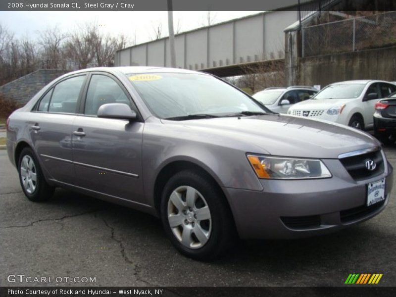 Steel Gray / Gray 2006 Hyundai Sonata GL