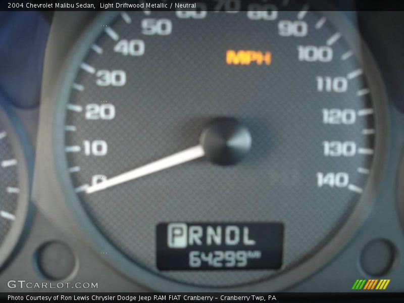 Light Driftwood Metallic / Neutral 2004 Chevrolet Malibu Sedan