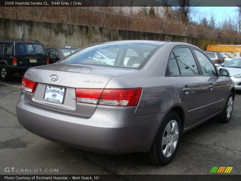 Steel Gray / Gray 2006 Hyundai Sonata GL