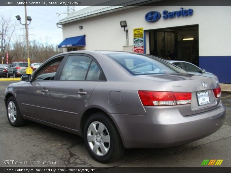 Steel Gray / Gray 2006 Hyundai Sonata GL