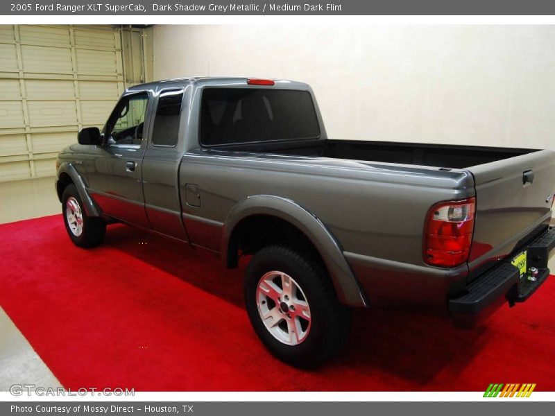 Dark Shadow Grey Metallic / Medium Dark Flint 2005 Ford Ranger XLT SuperCab