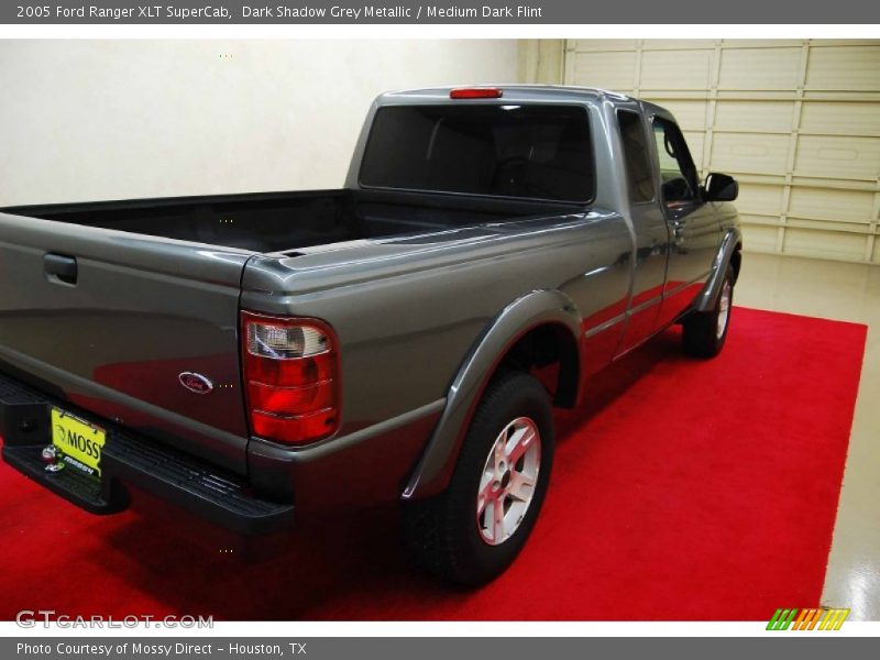 Dark Shadow Grey Metallic / Medium Dark Flint 2005 Ford Ranger XLT SuperCab