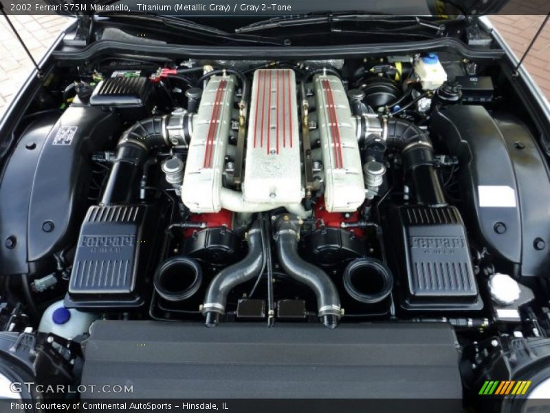  2002 575M Maranello  Engine - 5.7 Liter DOHC 48-Valve V12