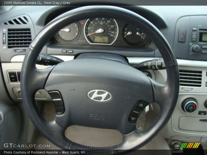 Steel Gray / Gray 2006 Hyundai Sonata GL