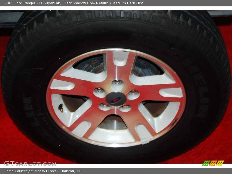 Dark Shadow Grey Metallic / Medium Dark Flint 2005 Ford Ranger XLT SuperCab