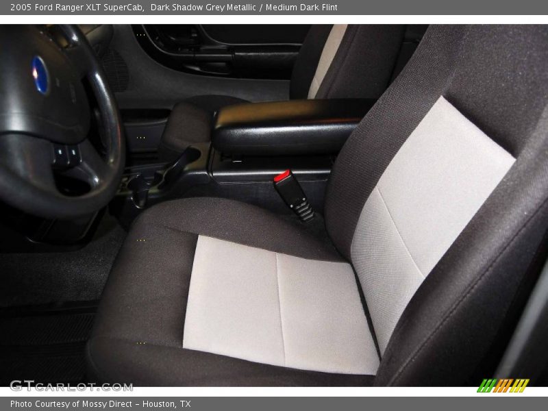 Dark Shadow Grey Metallic / Medium Dark Flint 2005 Ford Ranger XLT SuperCab