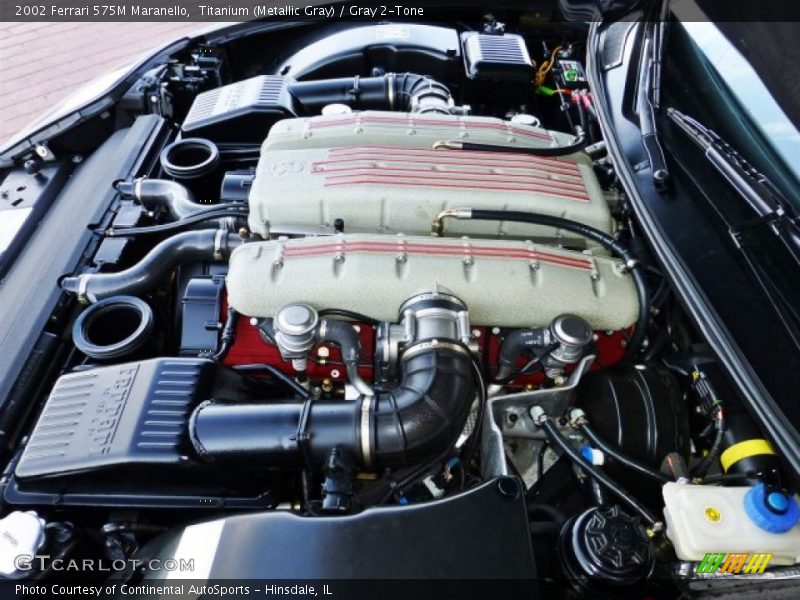  2002 575M Maranello  Engine - 5.7 Liter DOHC 48-Valve V12