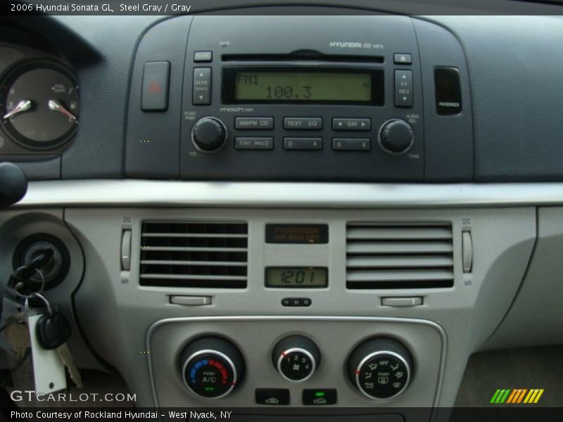 Steel Gray / Gray 2006 Hyundai Sonata GL