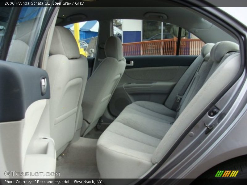 Steel Gray / Gray 2006 Hyundai Sonata GL