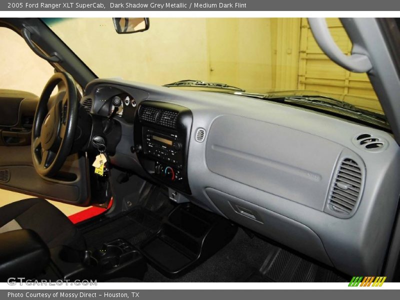 Dark Shadow Grey Metallic / Medium Dark Flint 2005 Ford Ranger XLT SuperCab