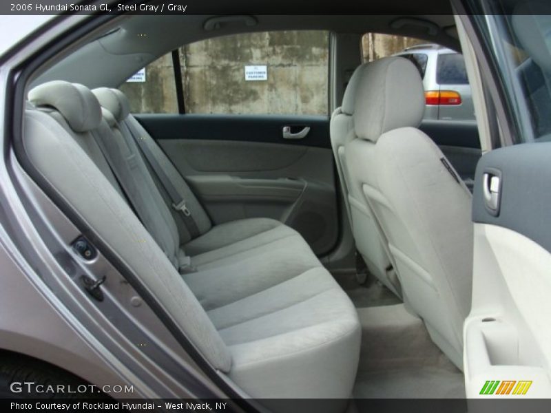 Steel Gray / Gray 2006 Hyundai Sonata GL