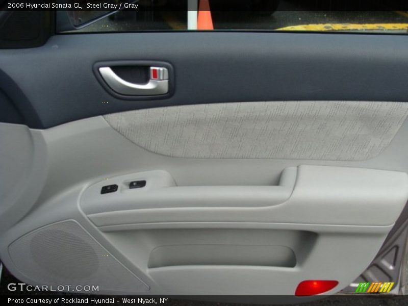 Steel Gray / Gray 2006 Hyundai Sonata GL