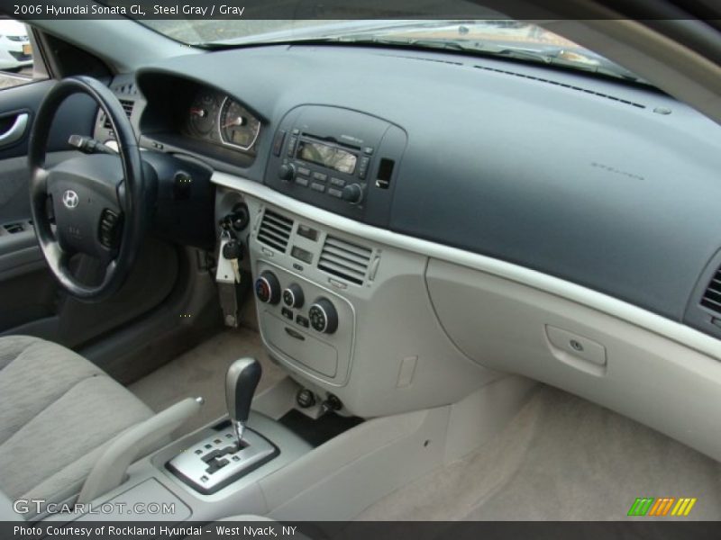 Steel Gray / Gray 2006 Hyundai Sonata GL