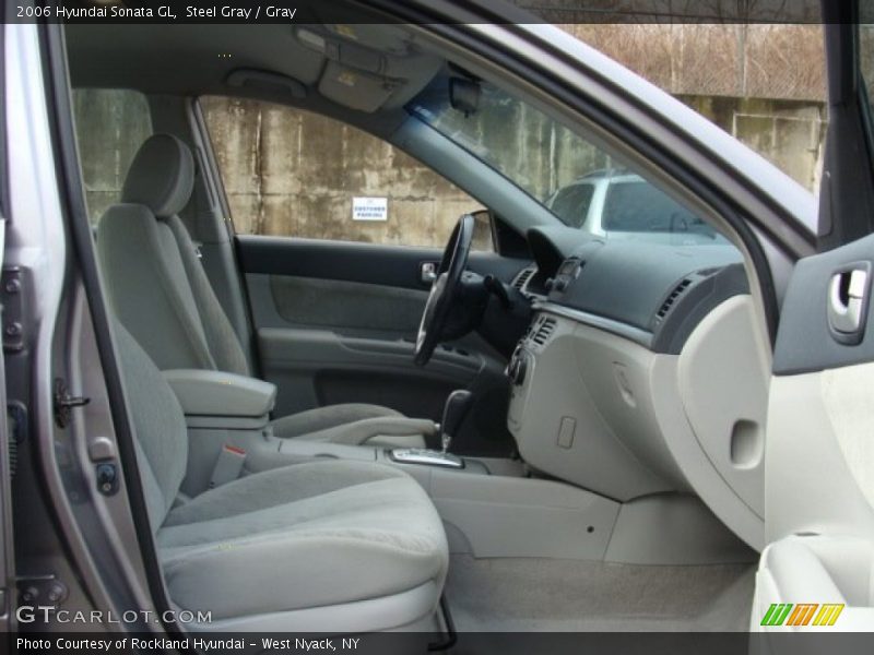 Steel Gray / Gray 2006 Hyundai Sonata GL