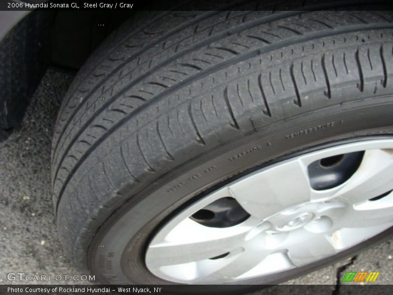 Steel Gray / Gray 2006 Hyundai Sonata GL
