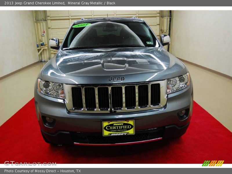 Mineral Gray Metallic / Black 2013 Jeep Grand Cherokee Limited