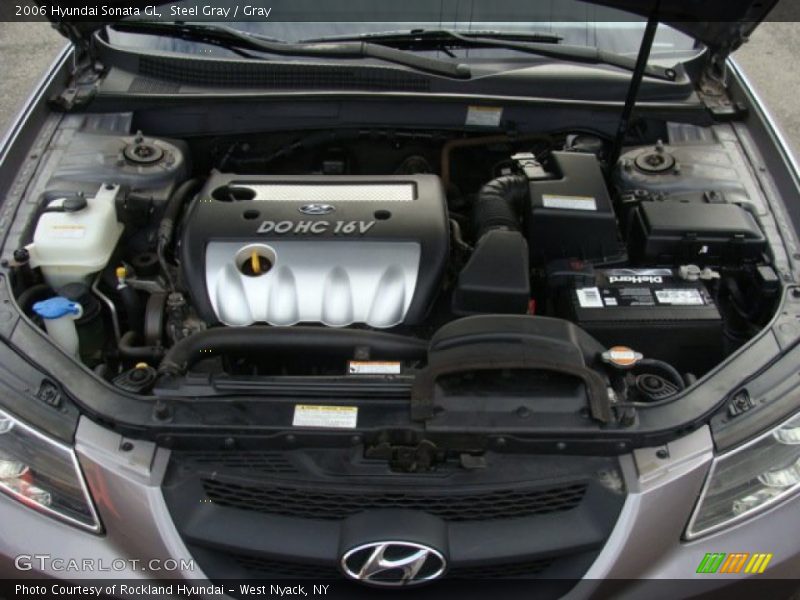 Steel Gray / Gray 2006 Hyundai Sonata GL