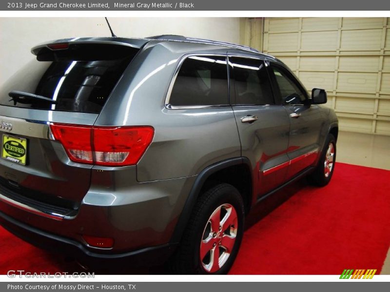 Mineral Gray Metallic / Black 2013 Jeep Grand Cherokee Limited