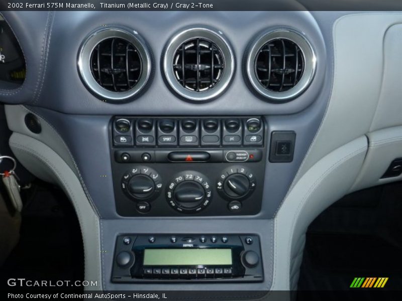 Controls of 2002 575M Maranello 