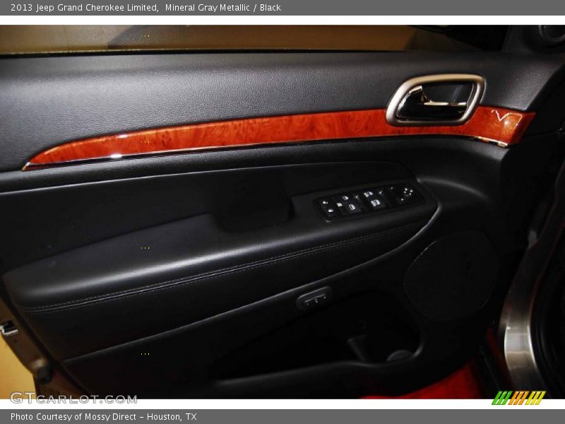 Mineral Gray Metallic / Black 2013 Jeep Grand Cherokee Limited