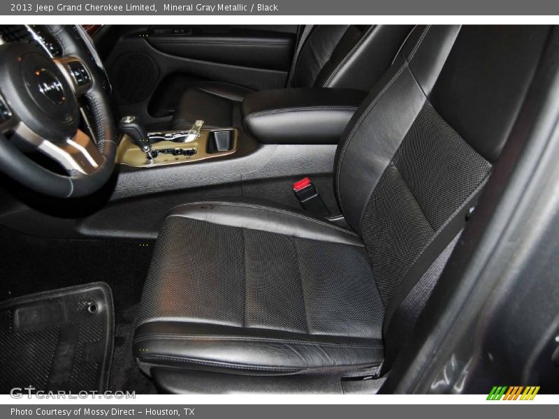 Mineral Gray Metallic / Black 2013 Jeep Grand Cherokee Limited
