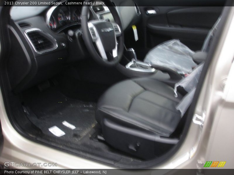 Cashmere Pearl / Black 2013 Chrysler 200 Limited Sedan