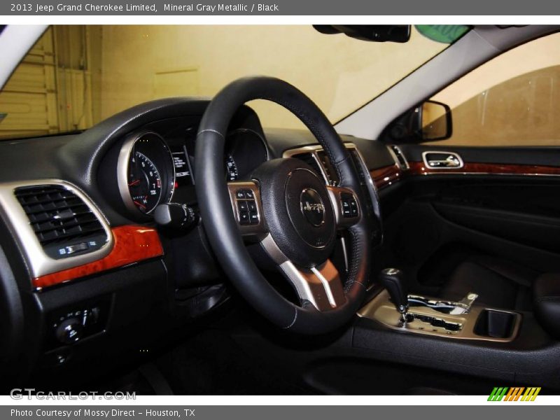 Mineral Gray Metallic / Black 2013 Jeep Grand Cherokee Limited