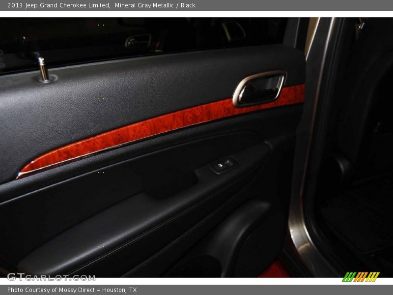 Mineral Gray Metallic / Black 2013 Jeep Grand Cherokee Limited
