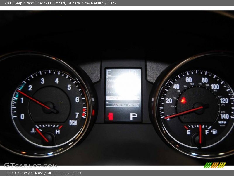  2013 Grand Cherokee Limited Limited Gauges