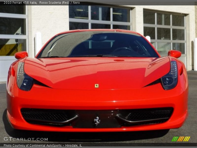 Rosso Scuderia (Red) / Nero 2010 Ferrari 458 Italia