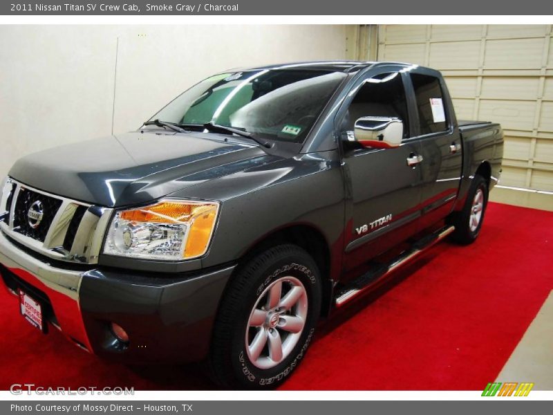 Smoke Gray / Charcoal 2011 Nissan Titan SV Crew Cab