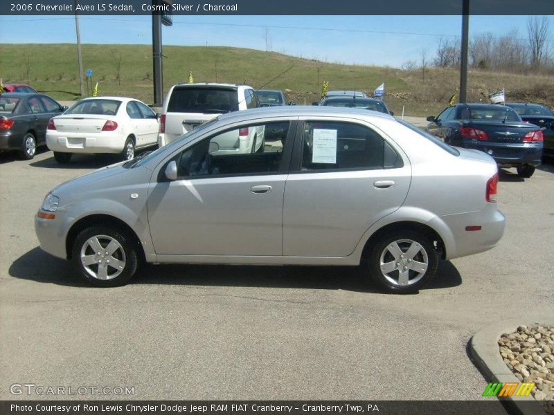 Cosmic Silver / Charcoal 2006 Chevrolet Aveo LS Sedan