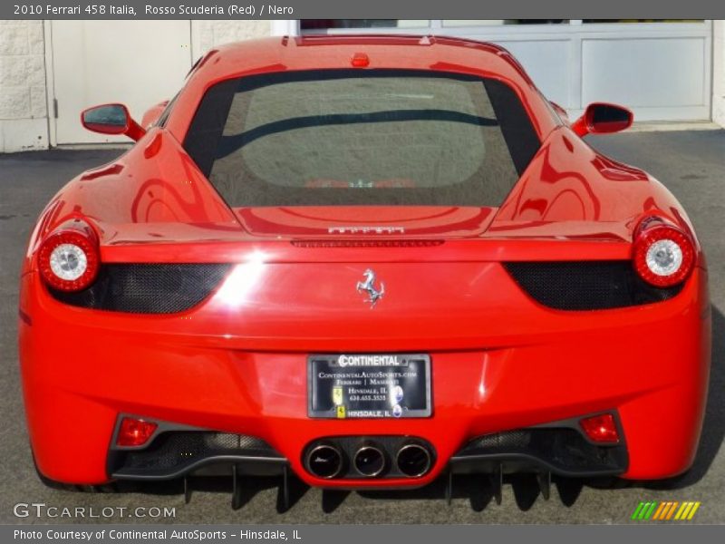 Rosso Scuderia (Red) / Nero 2010 Ferrari 458 Italia