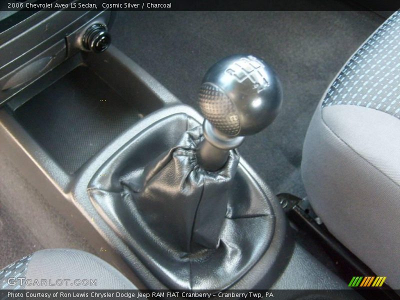 Cosmic Silver / Charcoal 2006 Chevrolet Aveo LS Sedan