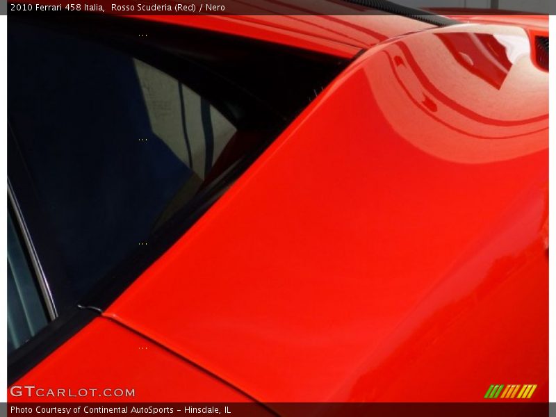 Rosso Scuderia (Red) / Nero 2010 Ferrari 458 Italia