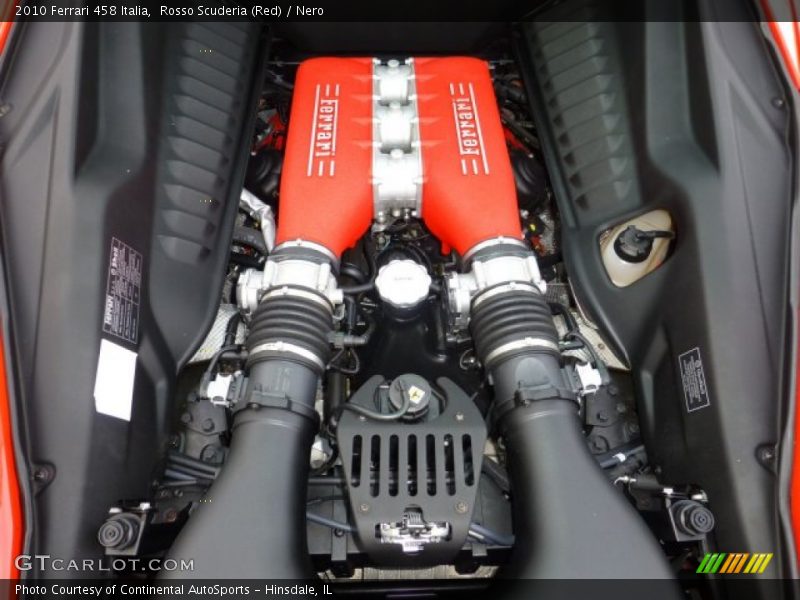 2010 458 Italia Engine - 4.5 Liter GDI DOHC 32-Valve VVT V8