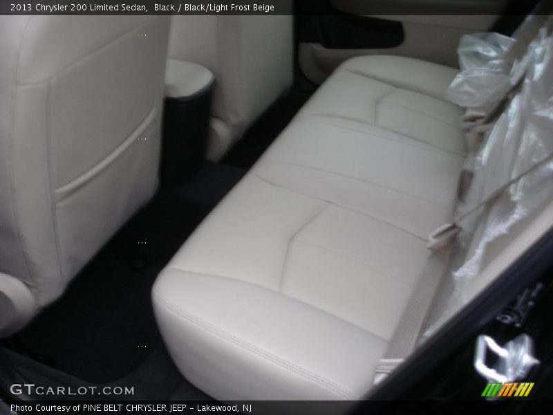 Black / Black/Light Frost Beige 2013 Chrysler 200 Limited Sedan