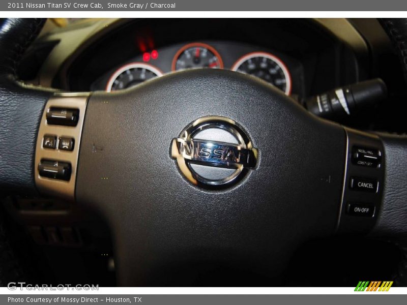 Smoke Gray / Charcoal 2011 Nissan Titan SV Crew Cab