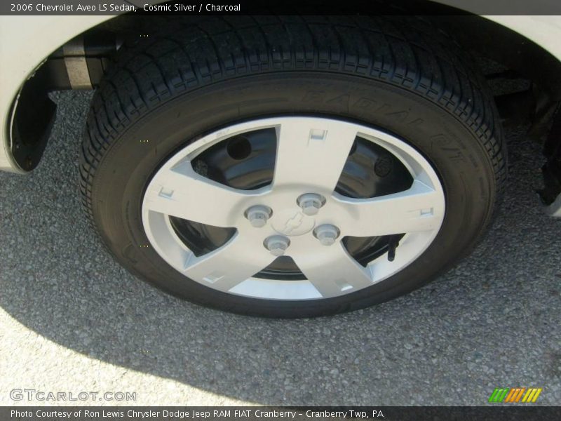 Cosmic Silver / Charcoal 2006 Chevrolet Aveo LS Sedan