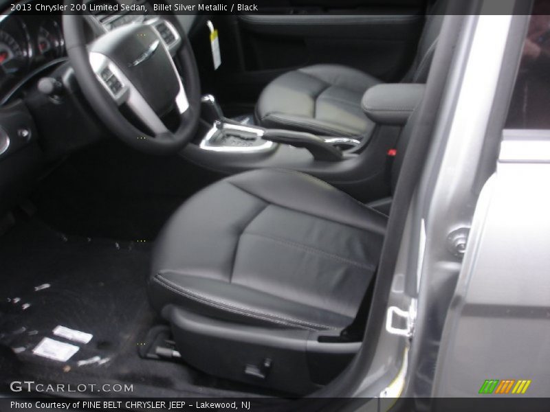 Billet Silver Metallic / Black 2013 Chrysler 200 Limited Sedan