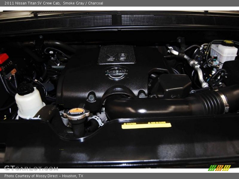 Smoke Gray / Charcoal 2011 Nissan Titan SV Crew Cab