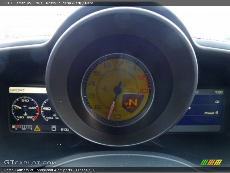 2010 458 Italia Italia Gauges