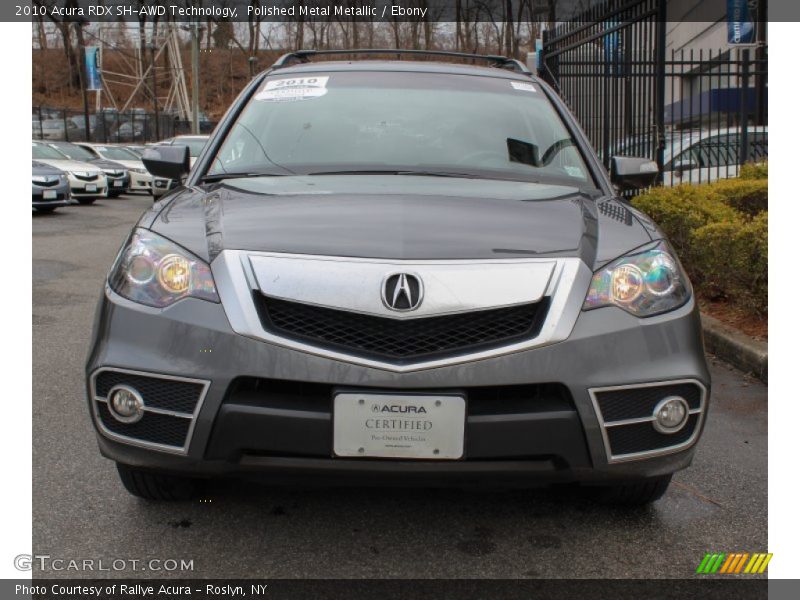 Polished Metal Metallic / Ebony 2010 Acura RDX SH-AWD Technology