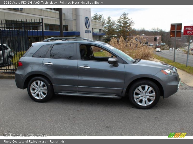 Polished Metal Metallic / Ebony 2010 Acura RDX SH-AWD Technology