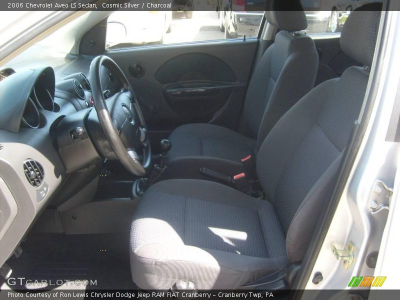 Cosmic Silver / Charcoal 2006 Chevrolet Aveo LS Sedan