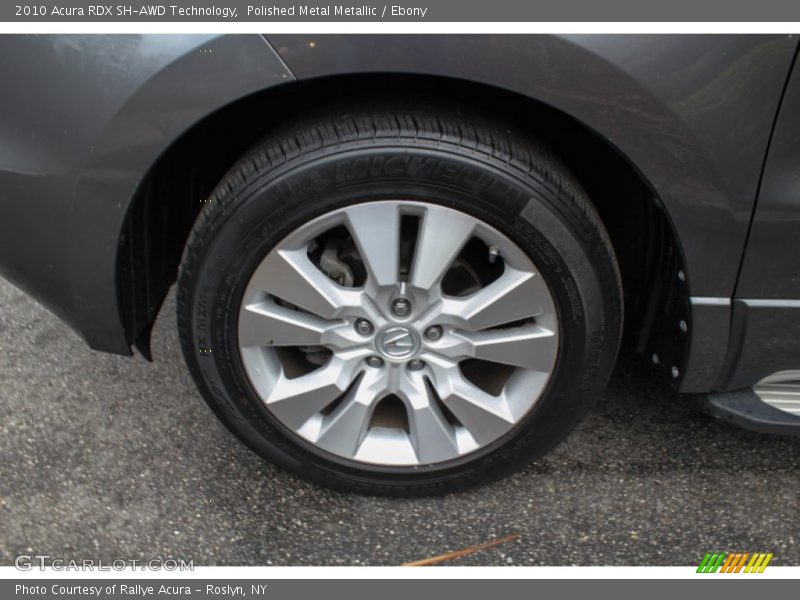 Polished Metal Metallic / Ebony 2010 Acura RDX SH-AWD Technology