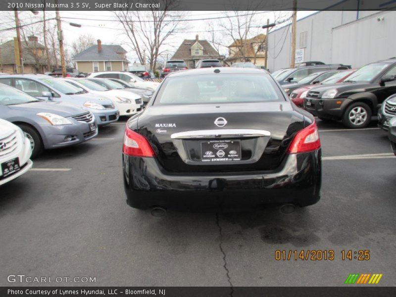 Super Black / Charcoal 2010 Nissan Maxima 3.5 SV
